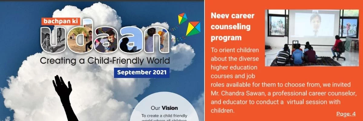 Bachpan Ki Udaan: Neev Career Counselling Program